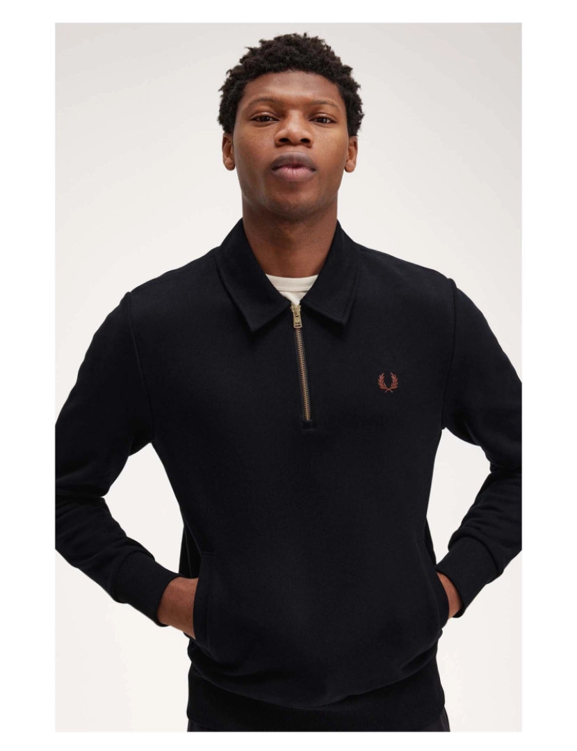 imagem de Sweatshirt Fredperry Fp Meio Zip3