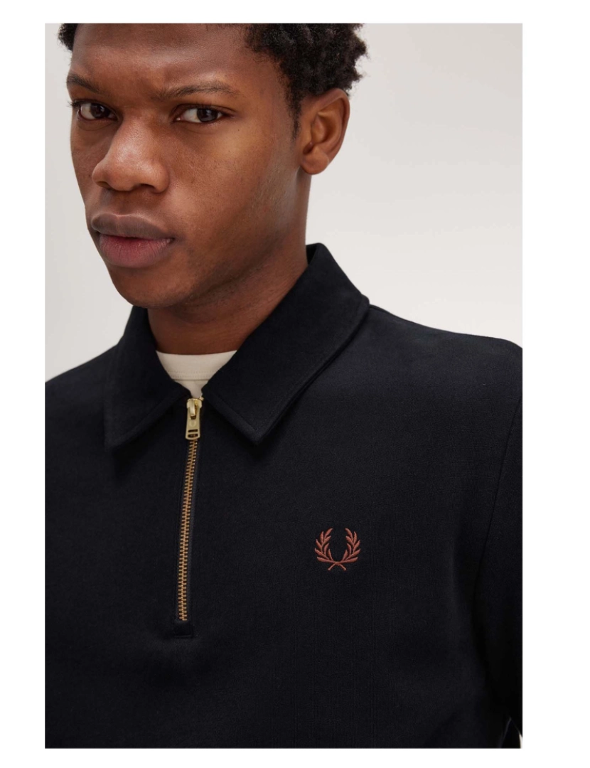 imagem de Sweatshirt Fredperry Fp Meio Zip5