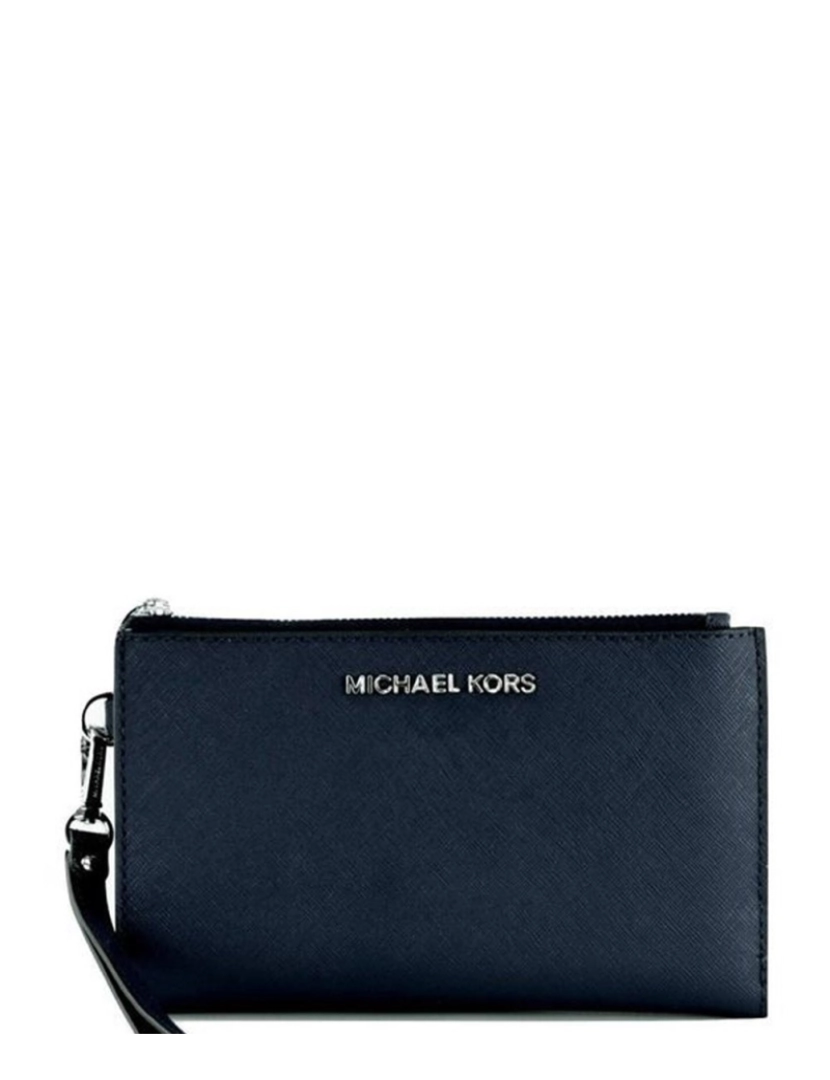 Michael Kors - Michael Kors  Carteira Navy com Letras Prateadas 35F8STVW0L