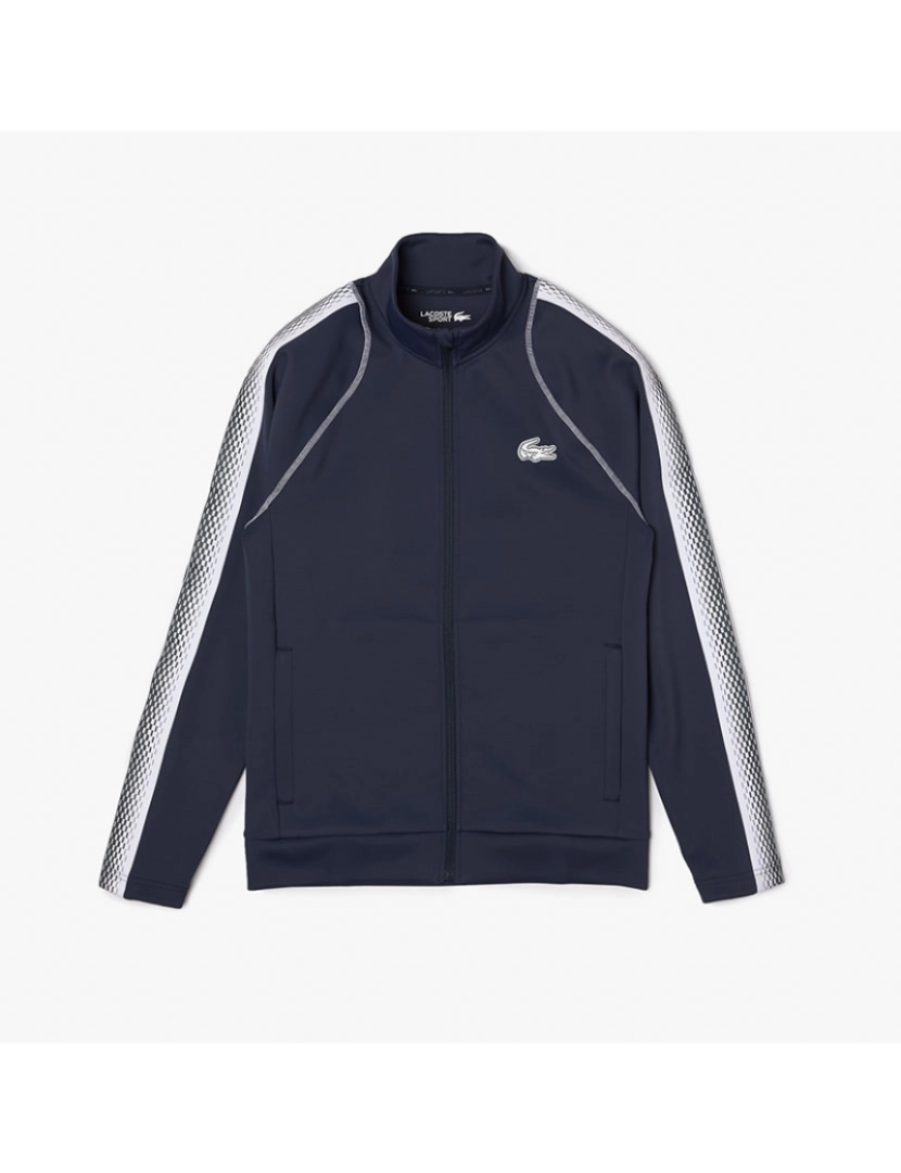 Lacoste - Sweatshirt De Homem Lacoste X Daniil Medvedev Azul Noite Branco