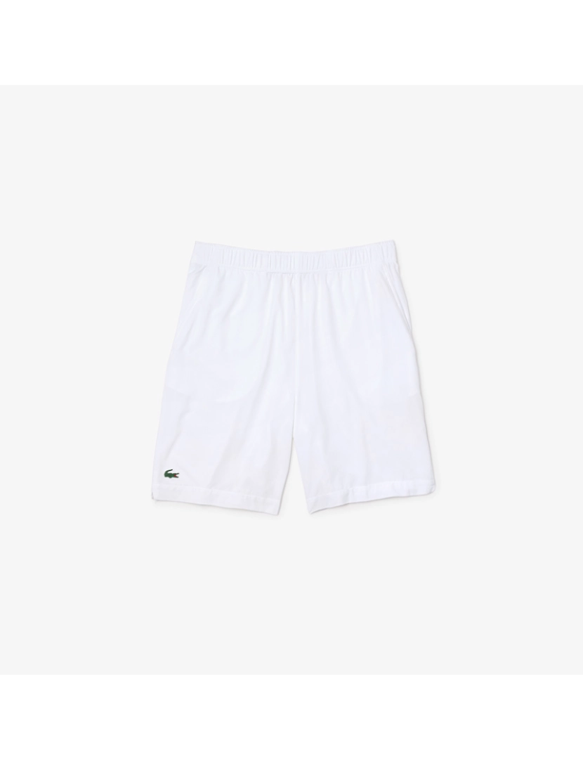 Lacoste - Calções De Homem Branco Azul Marinho