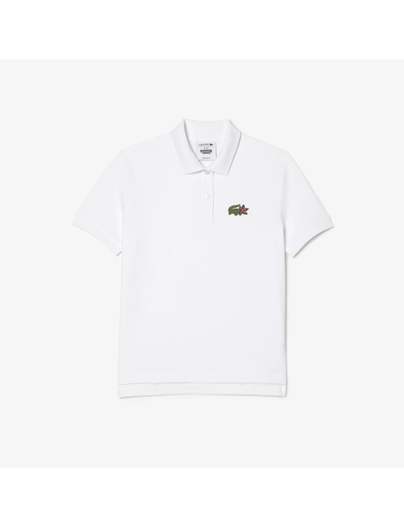 Lacoste - Polo De Mulher Lacoste X Netflix Stranger Things Branco