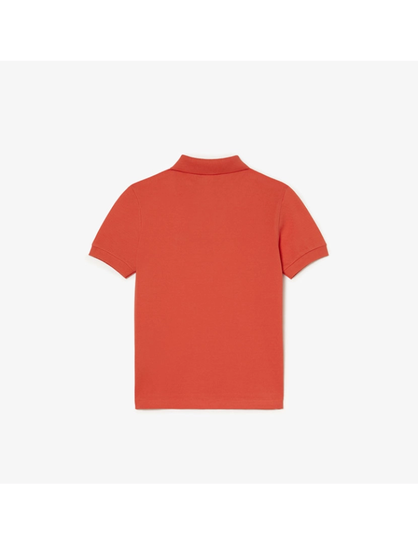 Lacoste - Polo De Criança Unissexo Coral