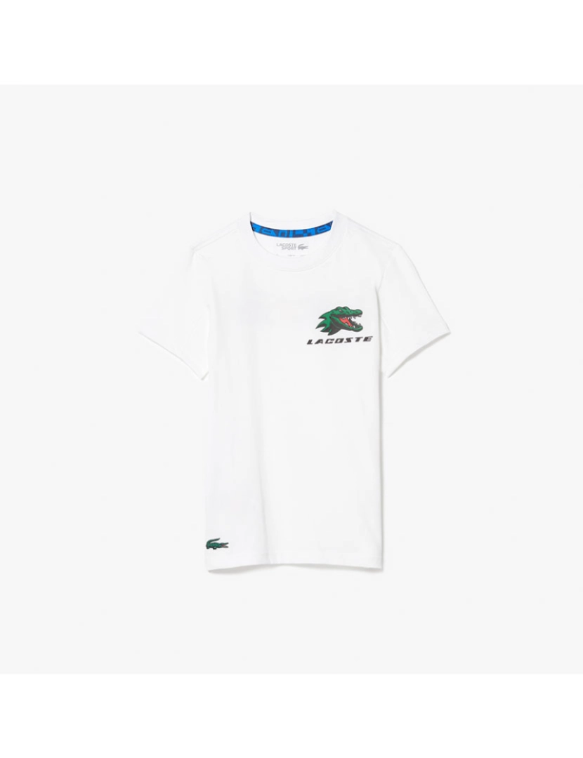 Lacoste - T-Shirt De Menino Branco