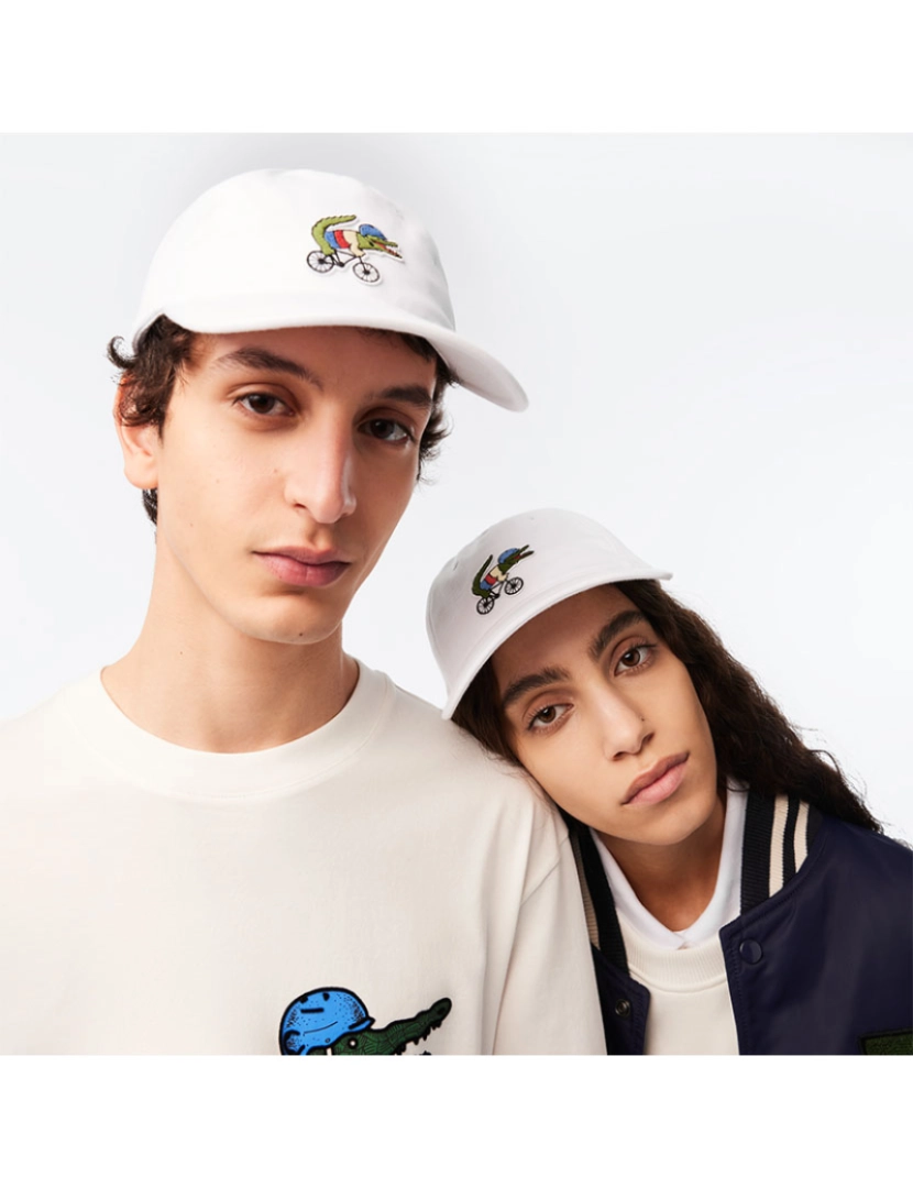 Lacoste - Boné Branco Sex Education