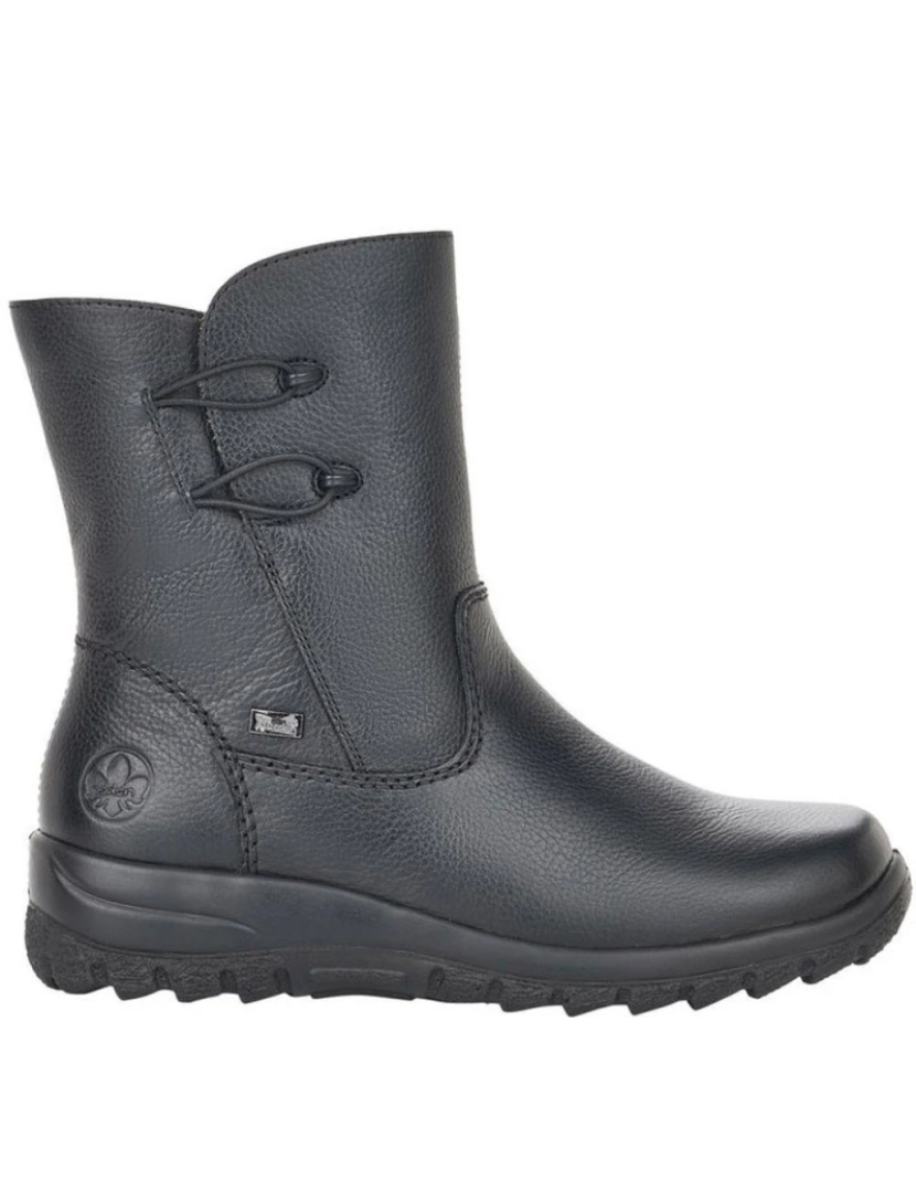 Rieker - Rieker Preto Botas Calçados Femininos