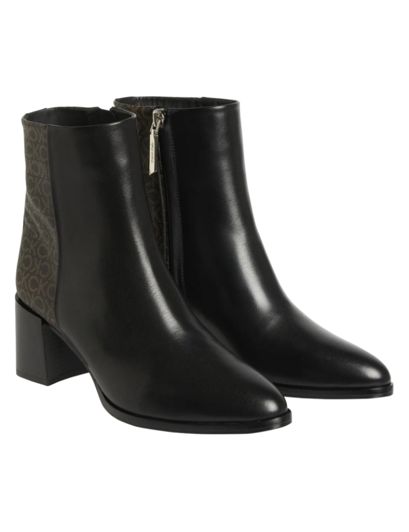 imagem de Calvin Klein Preto Booties Calçados Femininos3