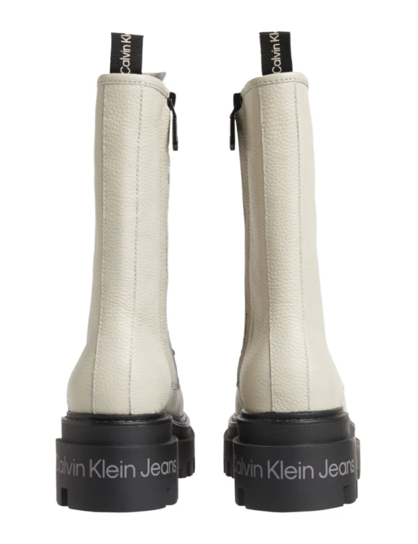 imagem de Calvin Klein Bege Booties sapatos femininos4