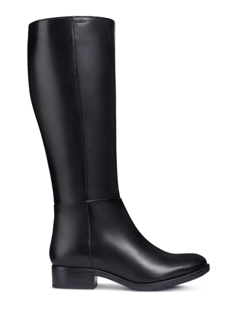 Geox - Geox Preto Botas Calçados Femininos