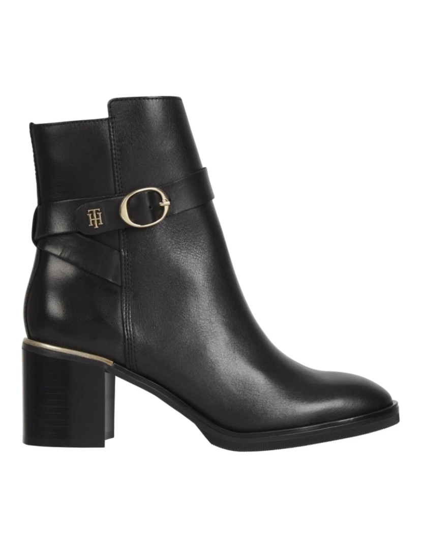 Tommy Hilfiger - Tommy Hilfiger Preto Booties Calçados Femininos