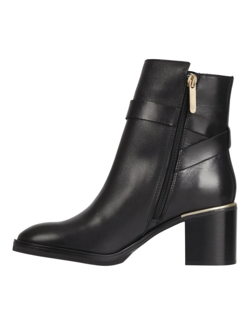 imagem de Tommy Hilfiger Preto Booties Calçados Femininos6