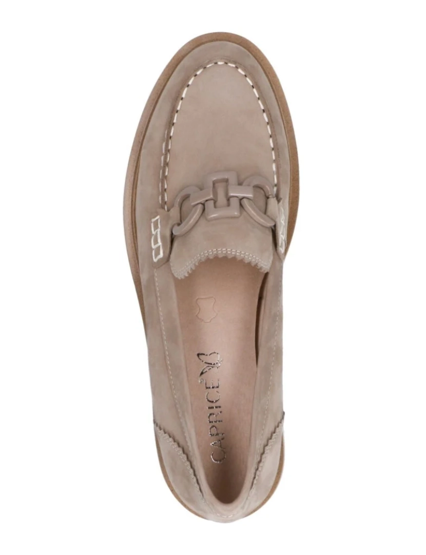 imagem de Caprice Brown Loafers sapatos femininos5