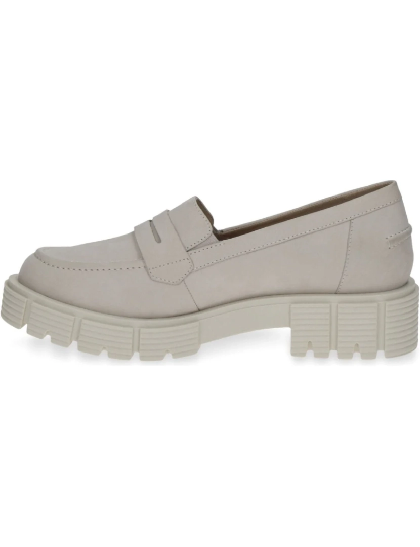 imagem de Caprice Bege Loafers sapatos femininos4