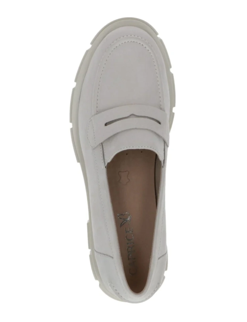 imagem de Caprice Bege Loafers sapatos femininos5