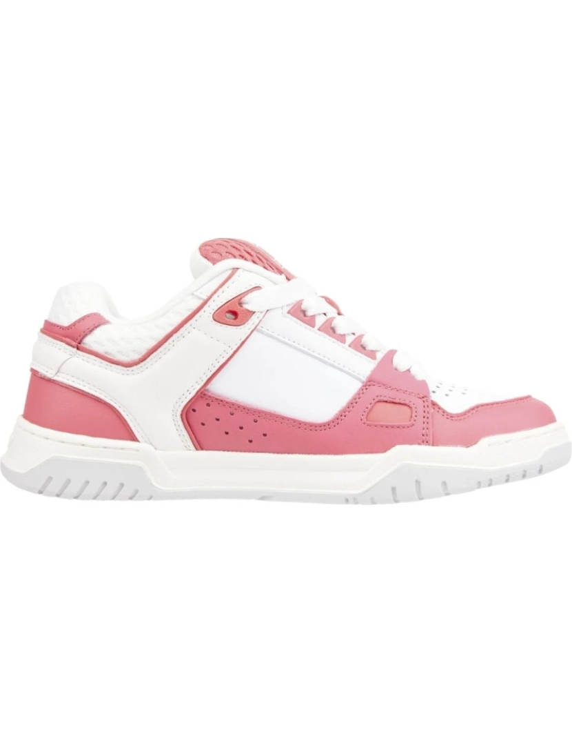 imagem de Tommy Jeans Pink Trainers sapatos femininos4