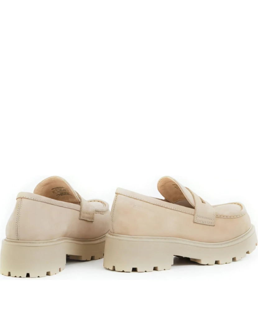 imagem de Vagabond Bege Loafers sapatos femininos4