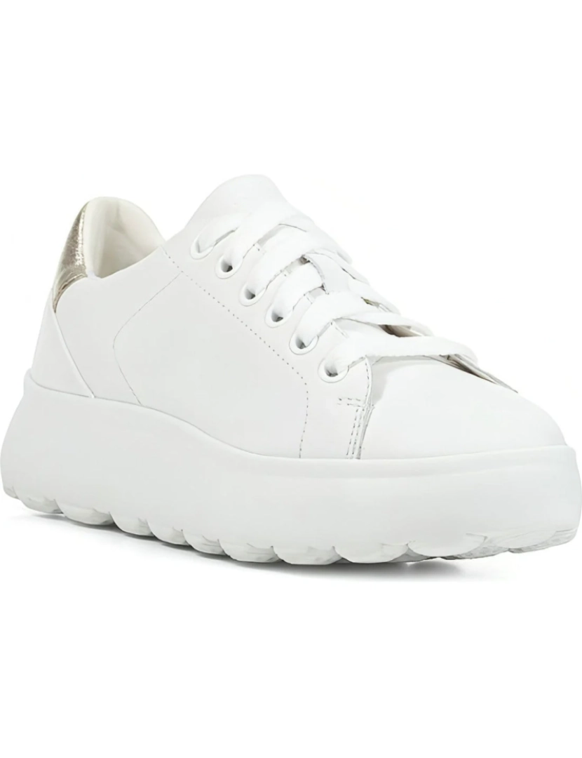 Geox - Geox White Trainers Calçados Femininos