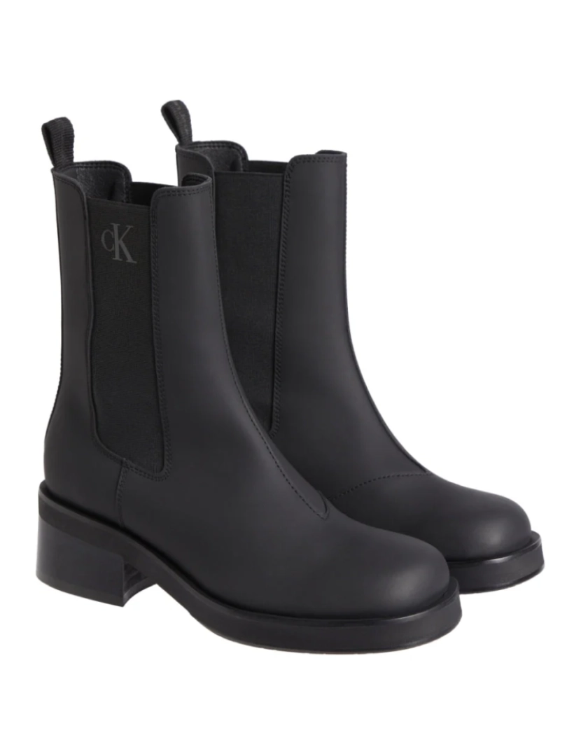 imagem de Calvin Klein Jeans Preto Booties Calçados Femininos3