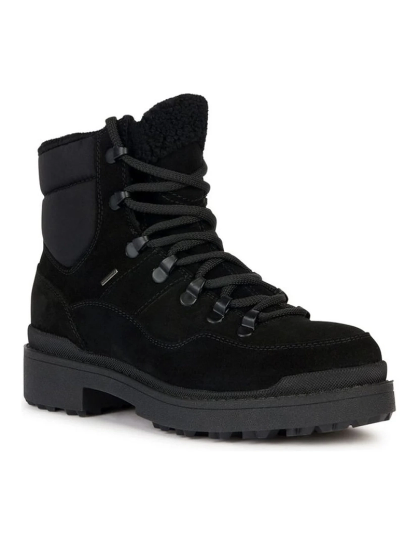 imagem de Geox Black Booties Calçados Femininos2