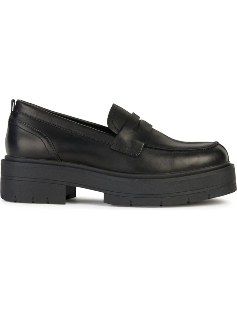 imagem de Geox Black Loafers Calçados Femininos3