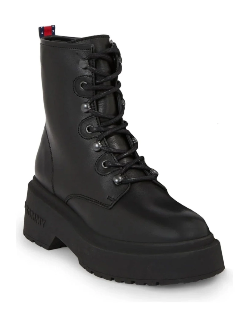 Tommy Jeans - Tommy Jeans Preto Booties sapatos femininos