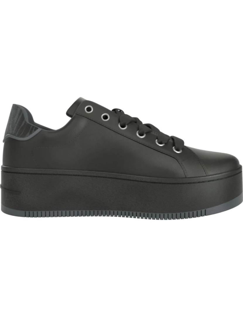 imagem de Tommy Jeans preto treinadores sapatos femininos6