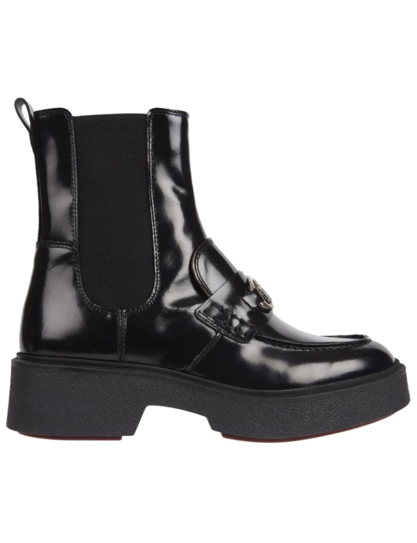 Tommy Hilfiger - Tommy Hilfiger Preto Booties Calçados Femininos