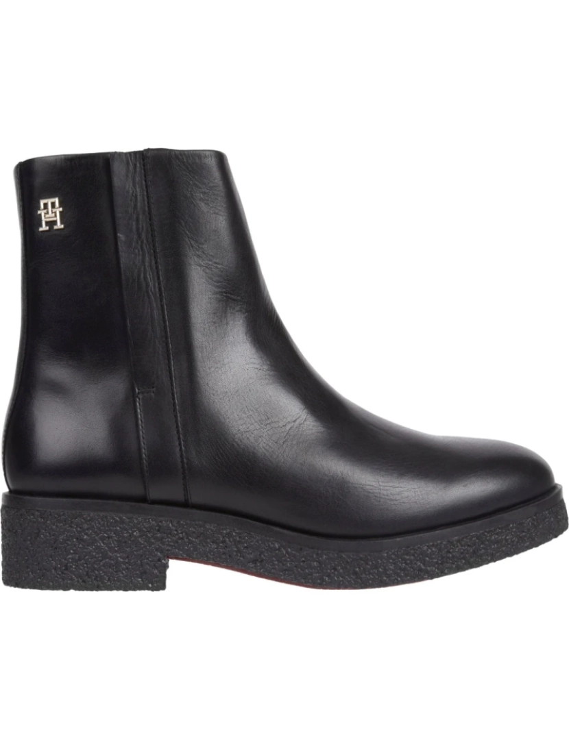 imagem de Tommy Hilfiger Preto Booties Calçados Femininos3