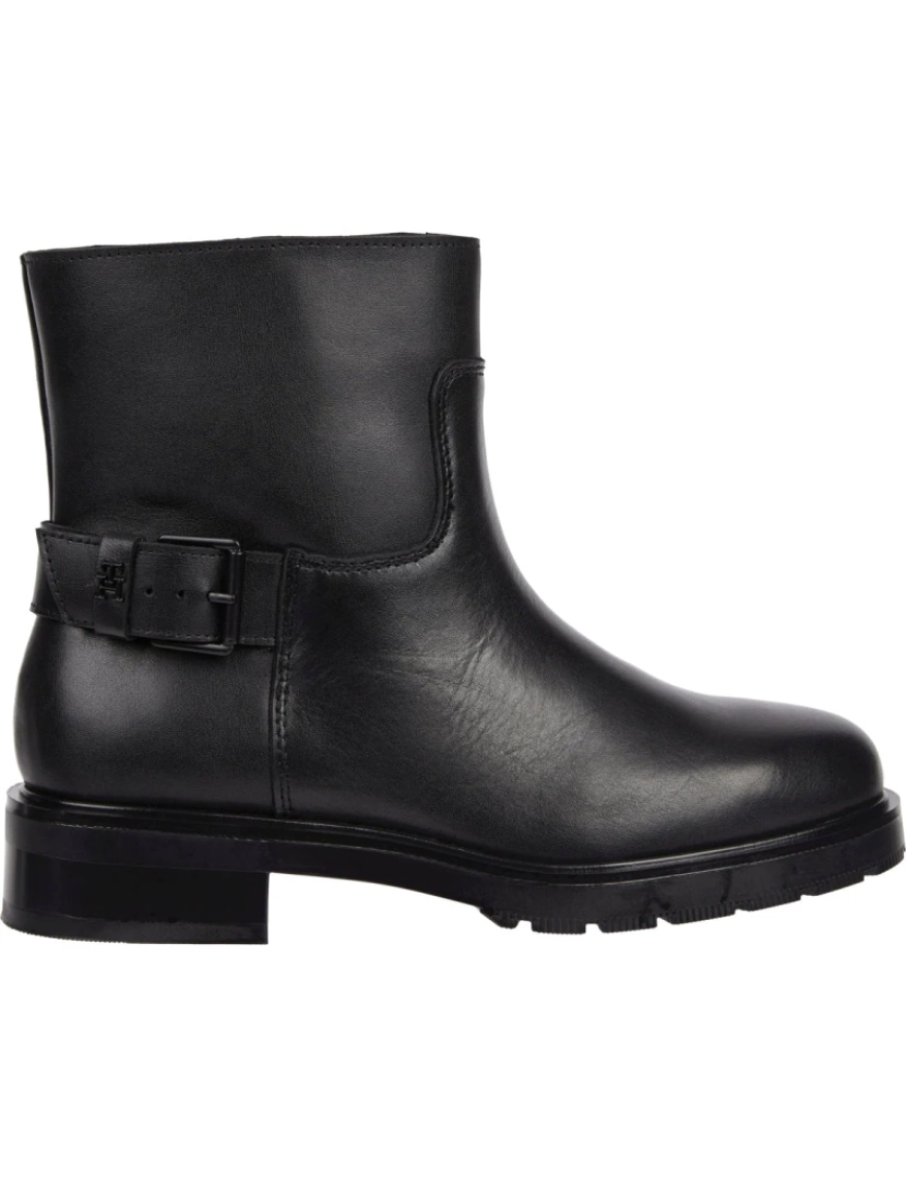 imagem de Tommy Hilfiger Preto Booties Calçados Femininos2