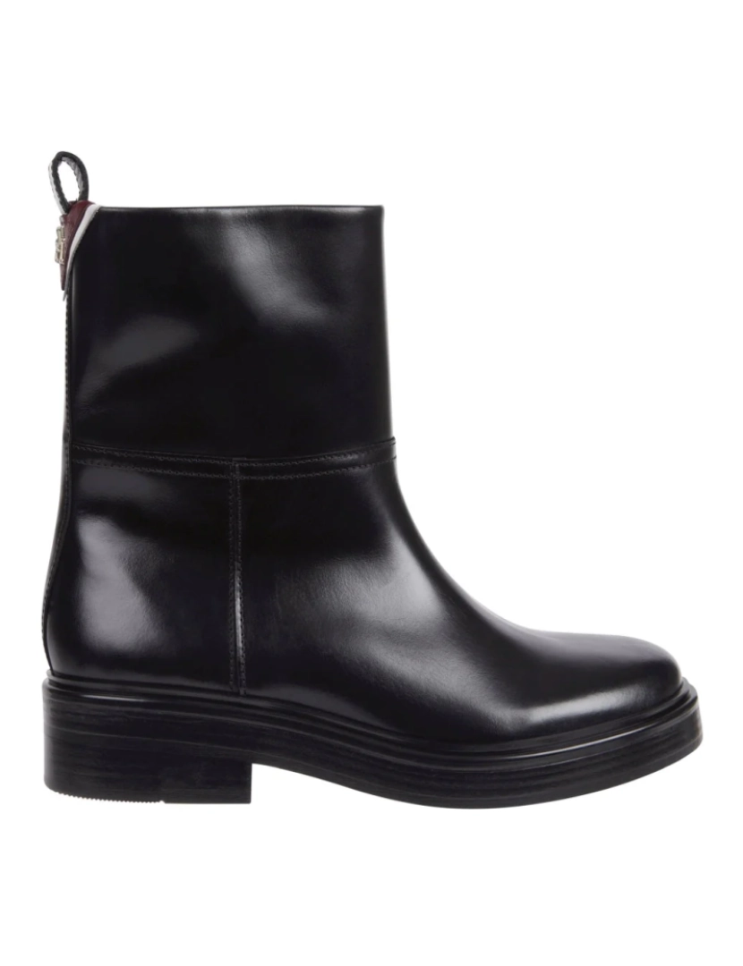 imagem de Tommy Hilfiger Preto Booties Calçados Femininos3