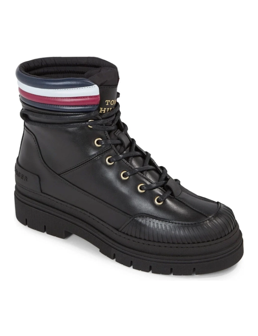 imagem de Tommy Hilfiger Preto Booties Calçados Femininos2