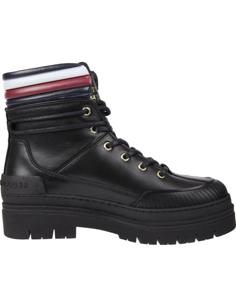 imagem de Tommy Hilfiger Preto Booties Calçados Femininos6