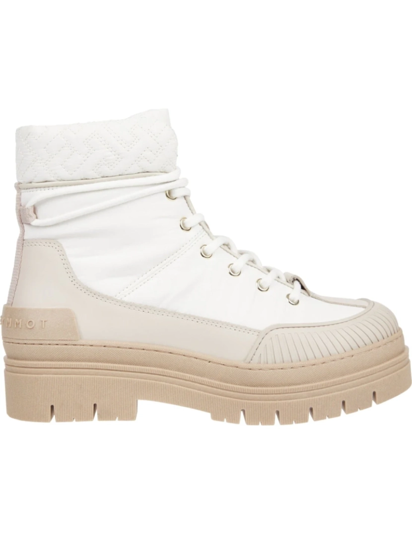 Tommy Hilfiger - Tommy Hilfiger Branco Booties sapatos femininos