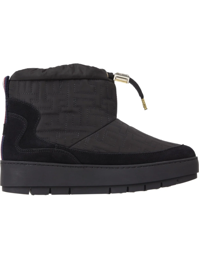 imagem de Tommy Hilfiger Preto Booties Calçados Femininos6