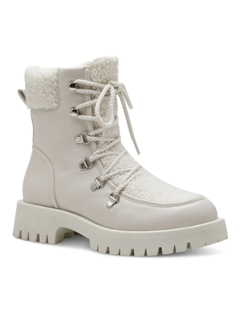 Tamaris - Tamaris Branco Booties Calçados Femininos