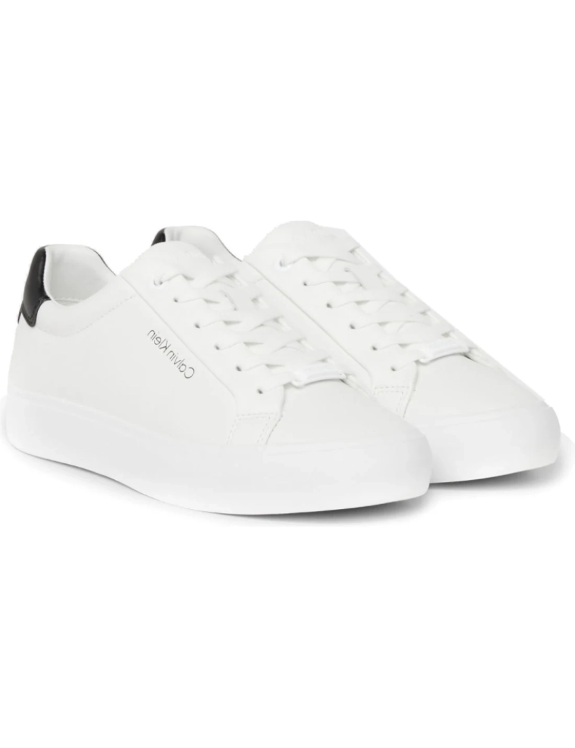 imagem de Calvin Klein Branco Trainers sapatos femininos2