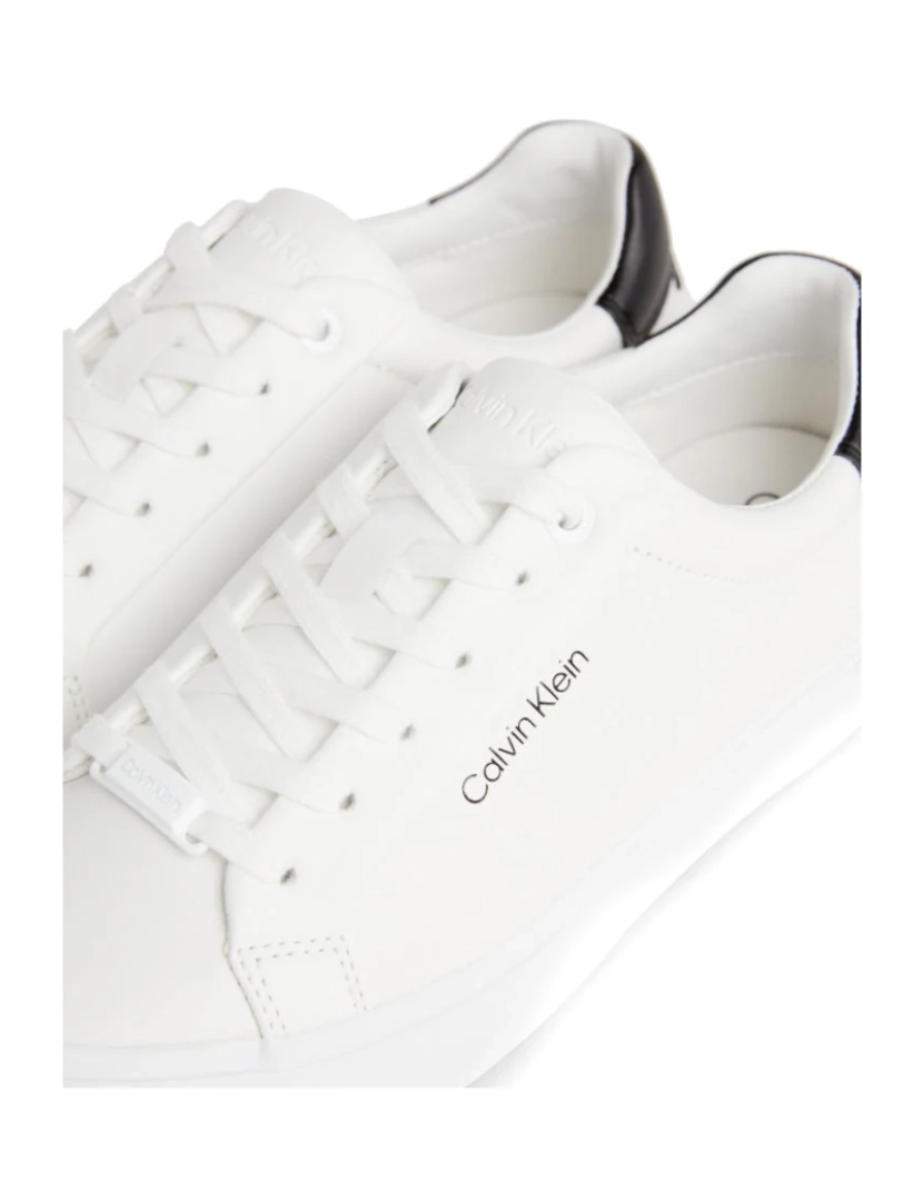 imagem de Calvin Klein Branco Trainers sapatos femininos7