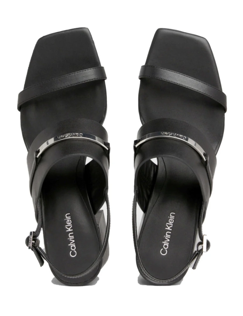 imagem de Calvin Klein Sandálias pretas sapatos femininos5