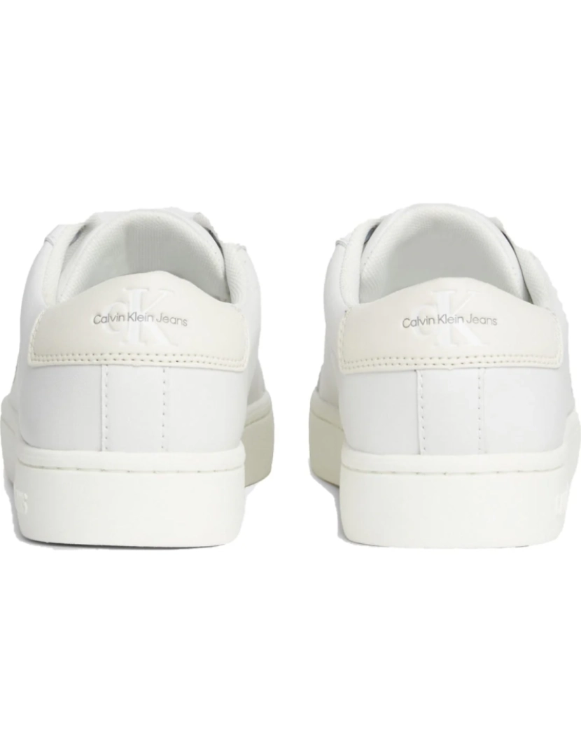 imagem de Calvin Klein Jeans Branco Trainers sapatos femininos4