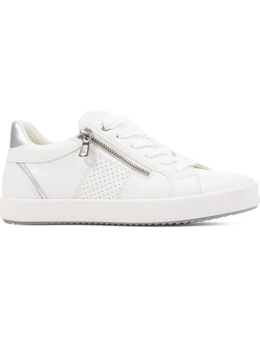 Geox - Geox White Trainers Calçados Femininos