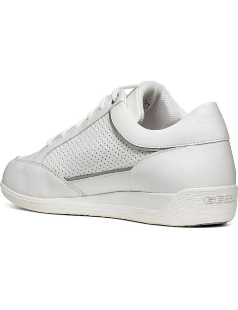 imagem de Geox White Trainers Calçados Femininos4