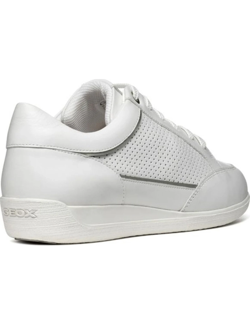 imagem de Geox White Trainers Calçados Femininos5