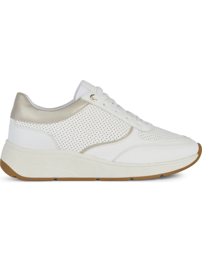 Geox - Geox White Trainers Calçados Femininos