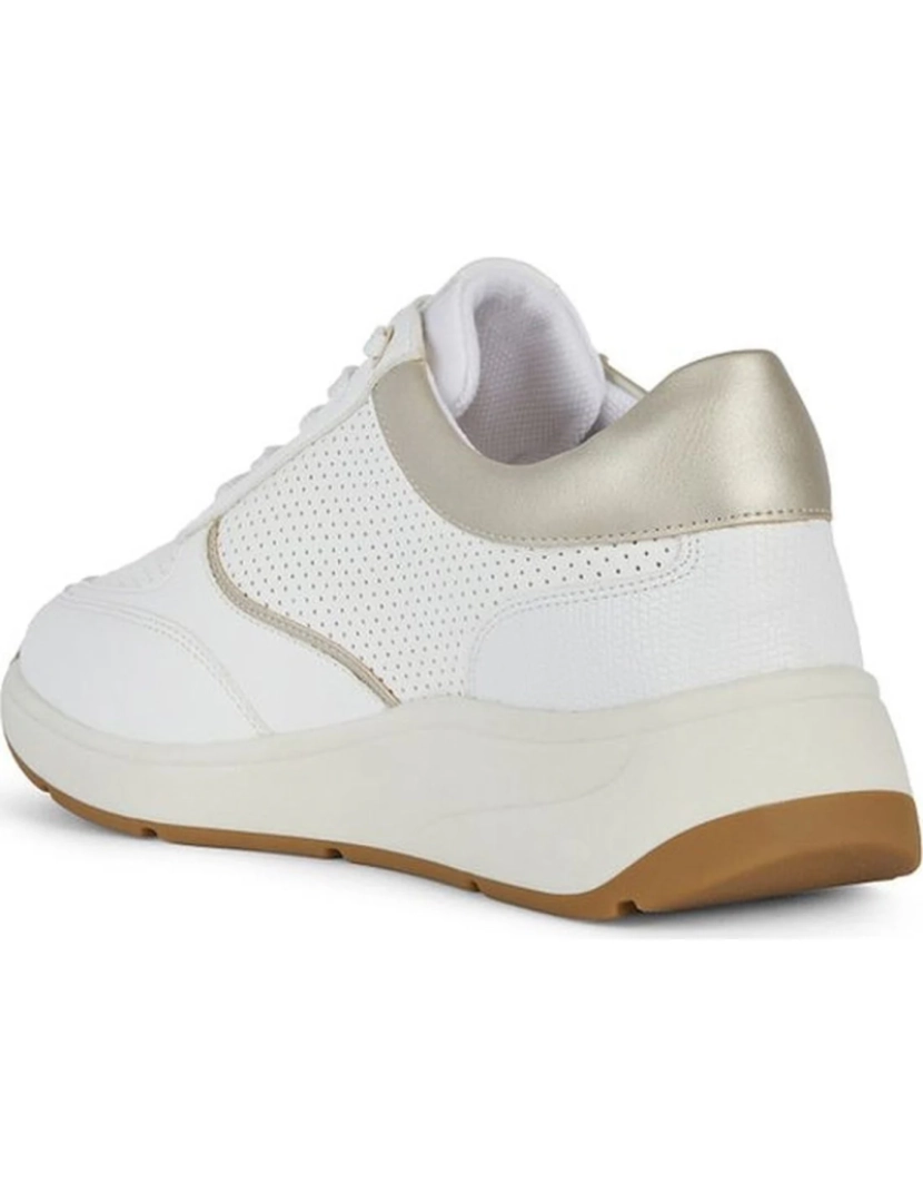 imagem de Geox White Trainers Calçados Femininos4