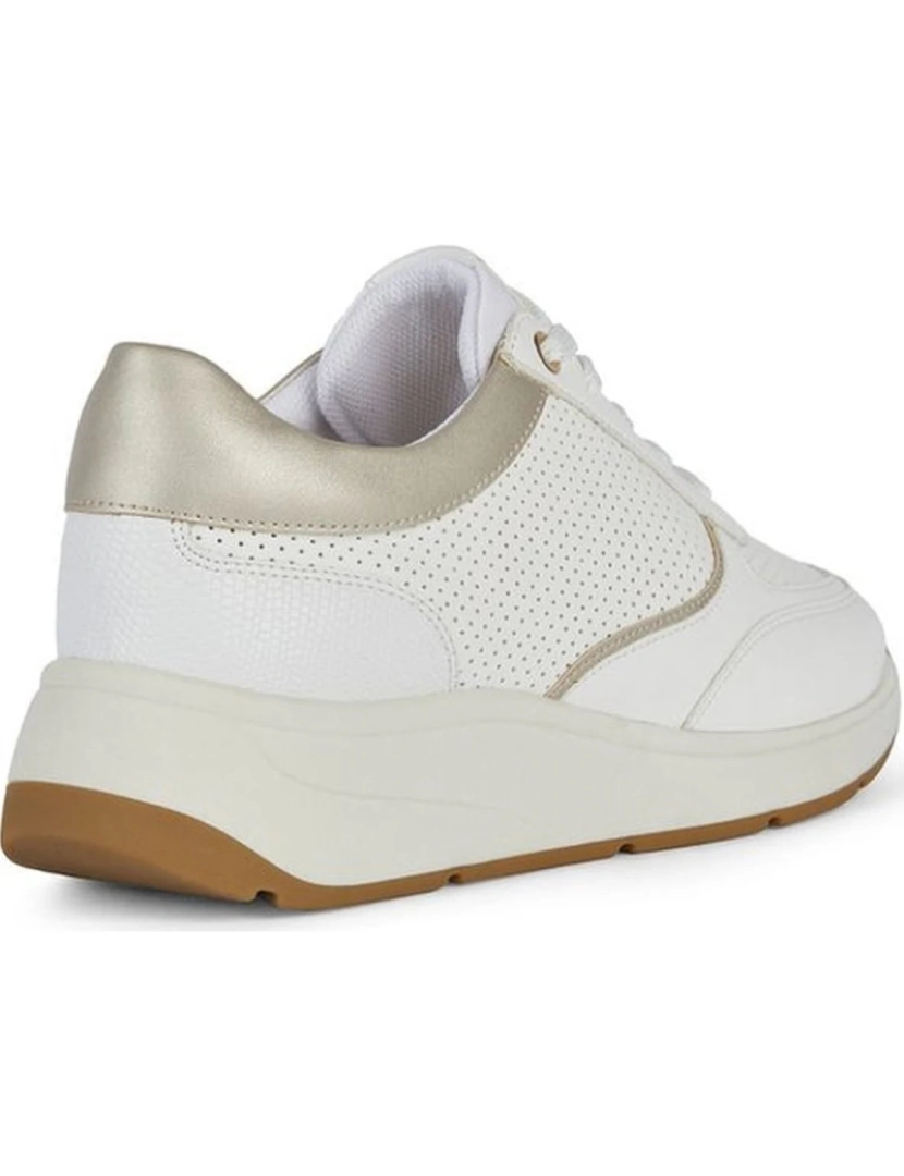 imagem de Geox White Trainers Calçados Femininos5