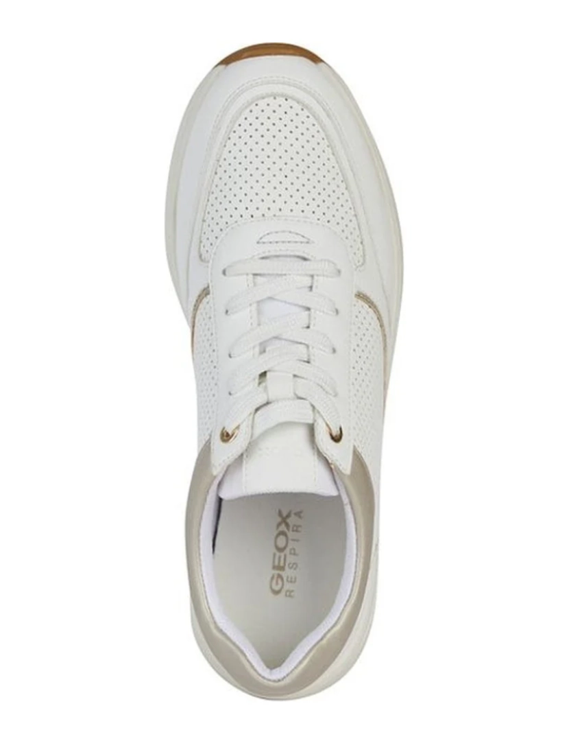 imagem de Geox White Trainers Calçados Femininos6