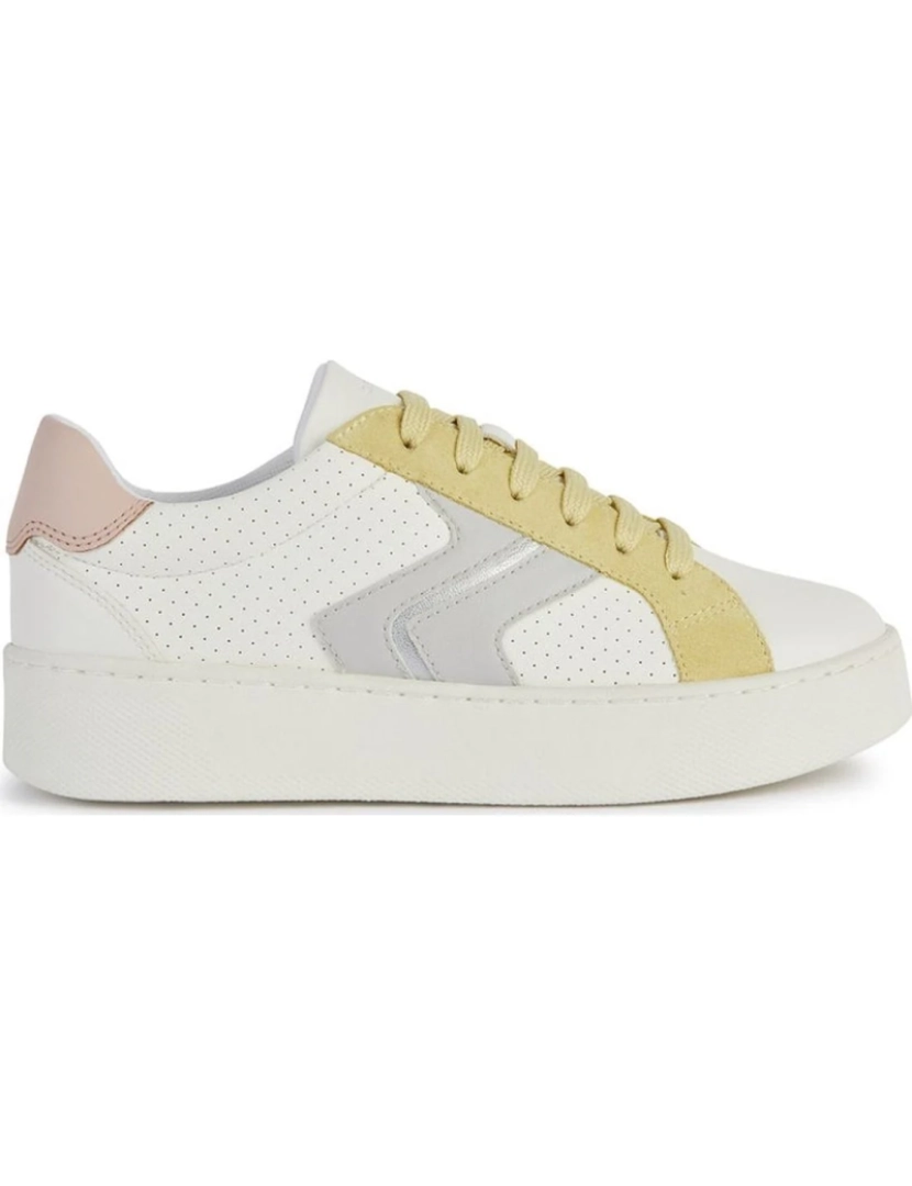 Geox - Geox White Trainers Calçados Femininos