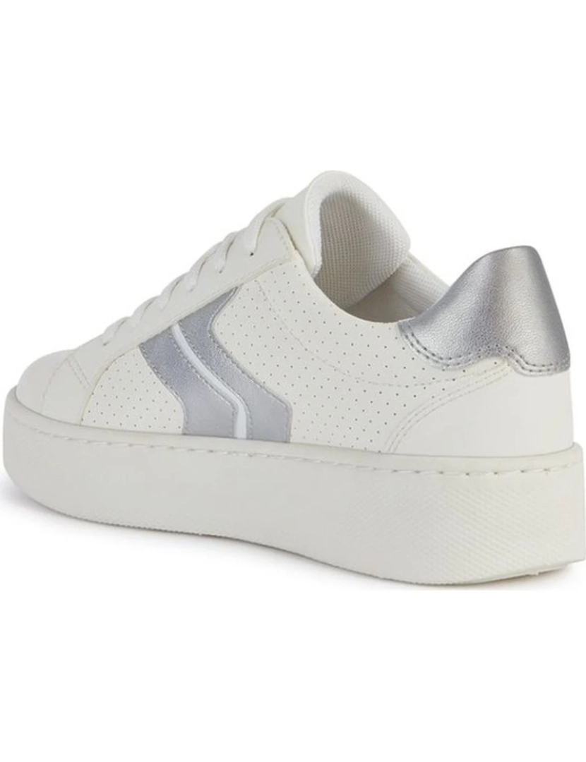 imagem de Geox White Trainers Calçados Femininos4