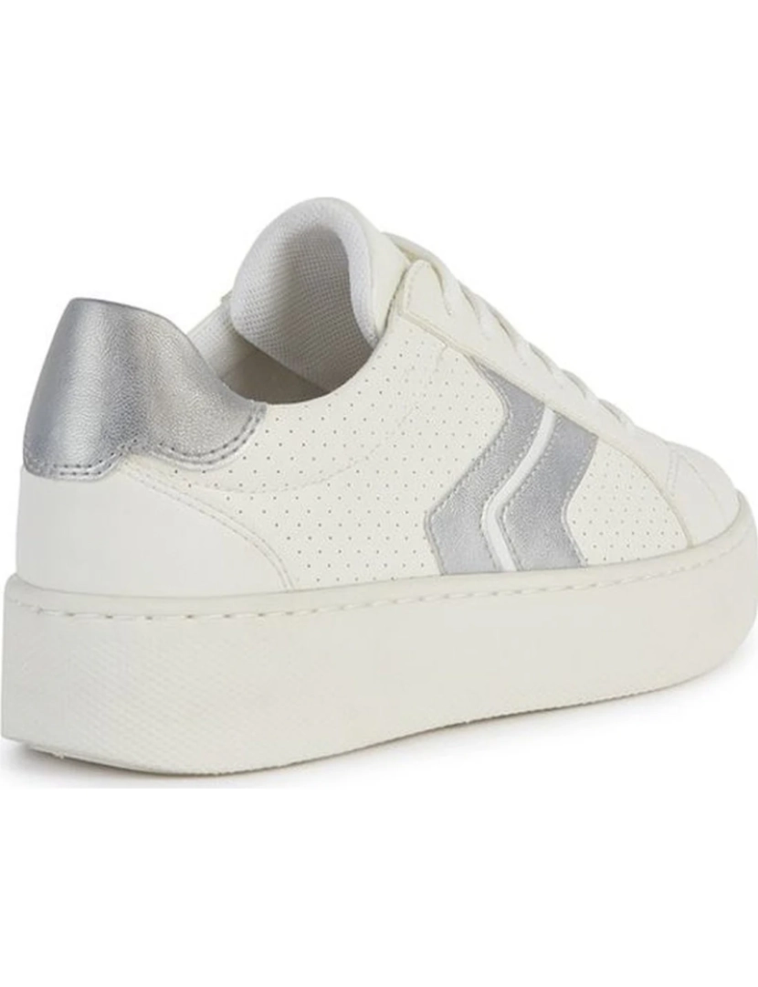 imagem de Geox White Trainers Calçados Femininos5