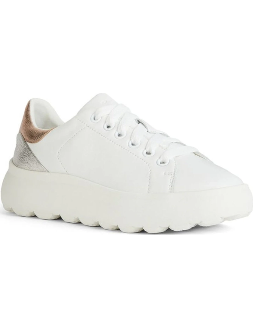 imagem de Geox White Trainers Calçados Femininos3